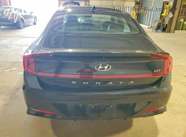 5NPEJ4J2XMH077400 2021 HYUNDAI SONATA Black Вид ззаду