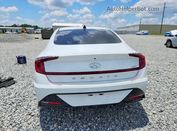 5NPEJ4J2XMH120293 2021 HYUNDAI SONATA Белый Вид сзади