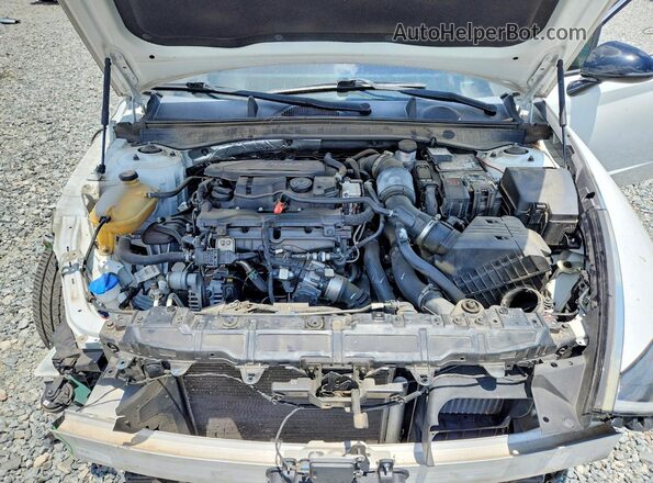 5NPEJ4J2XMH120293 2021 HYUNDAI SONATA Белый Вид задней части салона