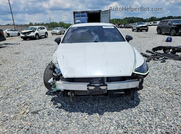 5NPEJ4J2XMH120293 2021 HYUNDAI SONATA Белый Вид спереди