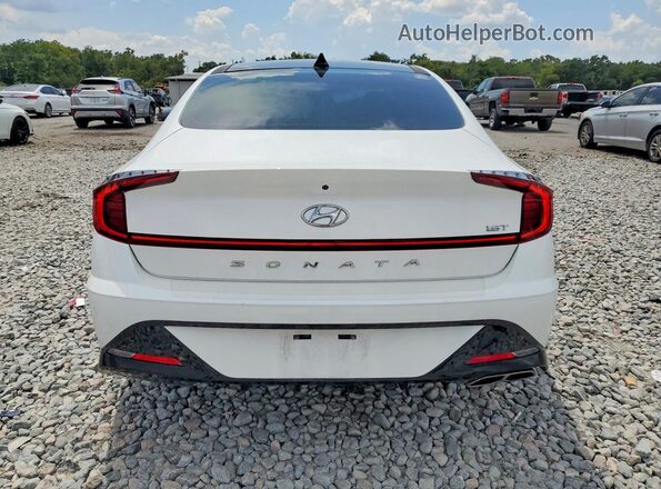 5NPEJ4J2XMH132265 2021 HYUNDAI SONATA White უკანა ხედი
