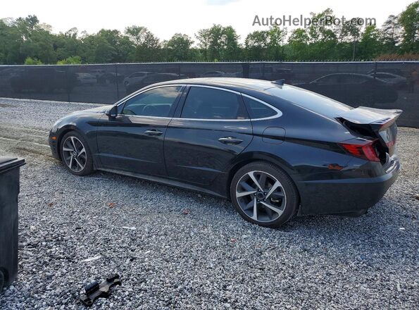 5NPEJ4J2XNH134521 2022 HYUNDAI SONATA Black Tył lewy