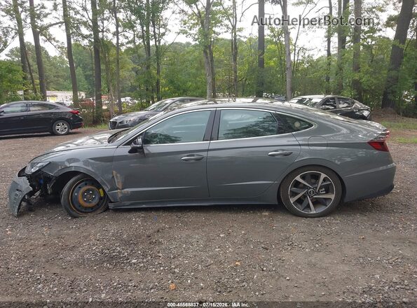 5NPEJ4J2XNH136706 2022 HYUNDAI SONATA Gray 