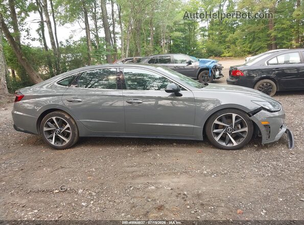 5NPEJ4J2XNH136706 2022 HYUNDAI SONATA Gray სალონის 360-გრადუსიანი ხედი