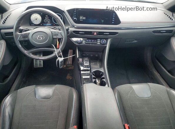 5NPEK4JC0NH141094 2022 HYUNDAI SONATA Charcoal Widok deski rozdzielczej