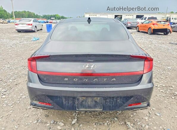 5NPEK4JC0NH141094 2022 HYUNDAI SONATA Charcoal Widok z tyłu