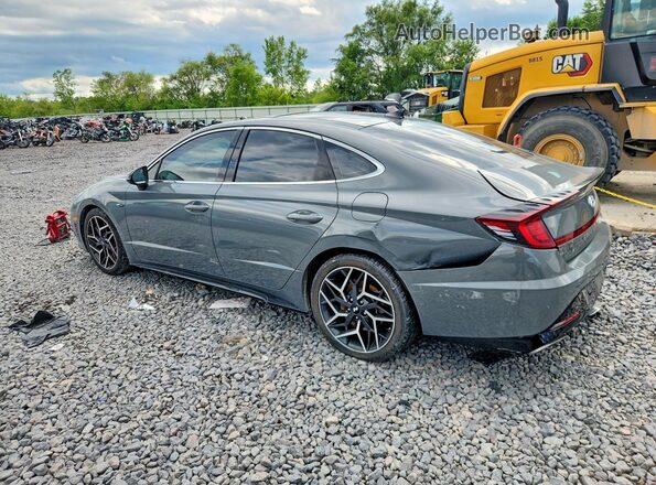 5NPEK4JC0NH150488 2022 HYUNDAI SONATA Gray Tył lewy