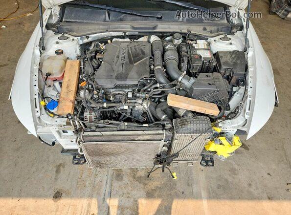 5NPEK4JC2MH106572 2021 HYUNDAI SONATA White Սալոնի հետևի տեսք