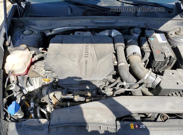 5NPEK4JC2MH111643 2021 HYUNDAI SONATA Charcoal უკანა სალონის ხედი