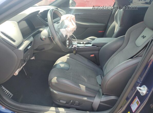 5NPEK4JC4NH149358 2022 HYUNDAI SONATA Blue Vista interior delantera