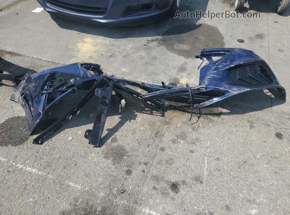 5NPEK4JC4NH149358 2022 HYUNDAI SONATA Blue Vista del compartimento del motor