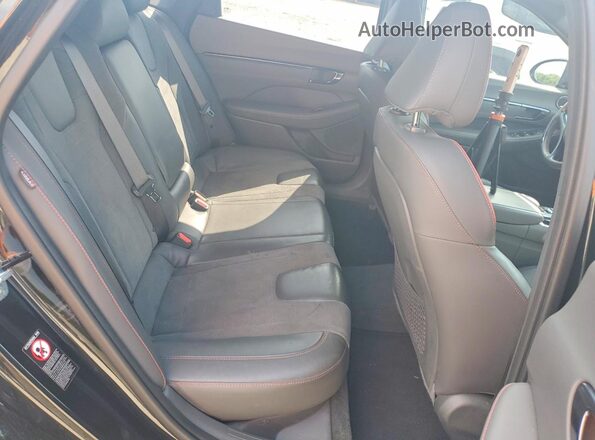 5NPEK4JC5MH127786 2021 HYUNDAI SONATA Black Հետևի նստատեղերի տեսք