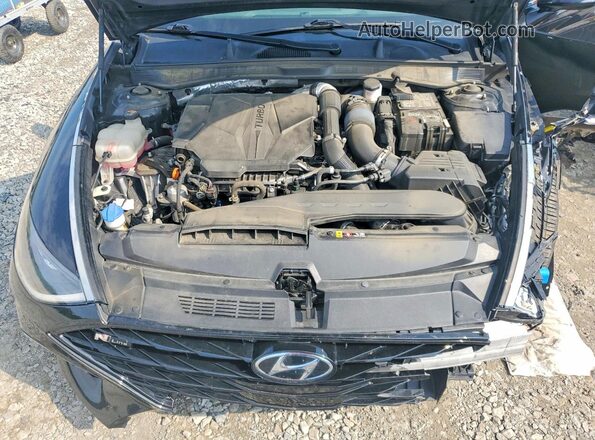 5NPEK4JC5MH127786 2021 HYUNDAI SONATA Black Սալոնի հետևի տեսք