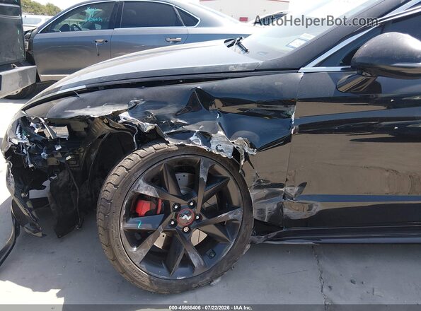 5NPEK4JC5NH146288 2022 HYUNDAI SONATA Black Front view