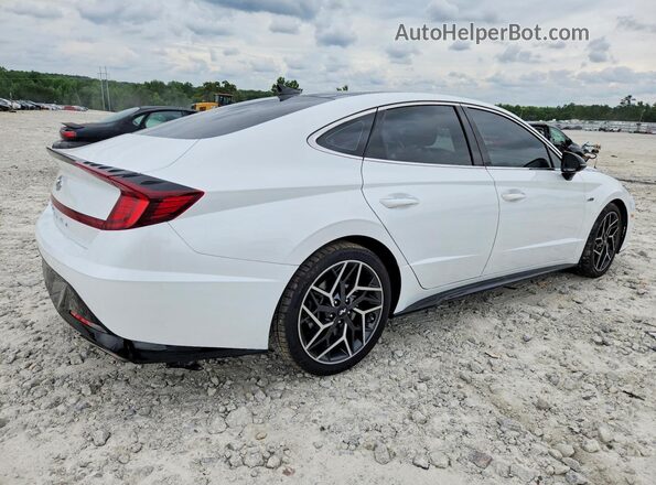 5NPEK4JC7NH146650 2022 HYUNDAI SONATA Белый Задняя правая четверть