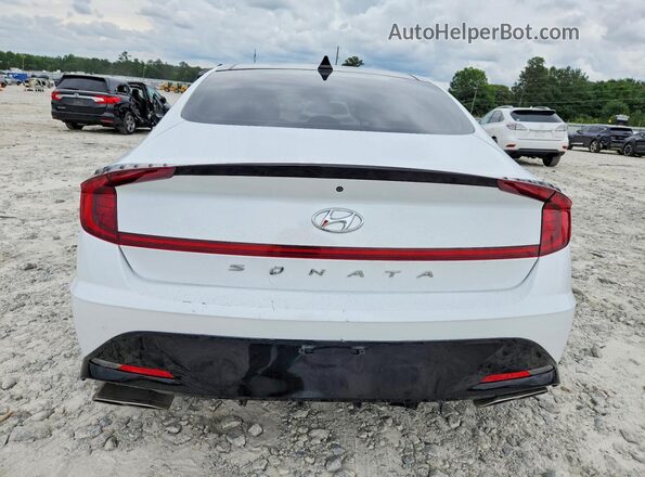 5NPEK4JC7NH146650 2022 HYUNDAI SONATA Белый Вид сзади