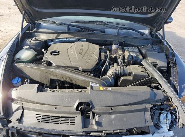 5NPEL4JA0LH011969 2020 HYUNDAI SONATA Gray Widok wnętrza z tyłu