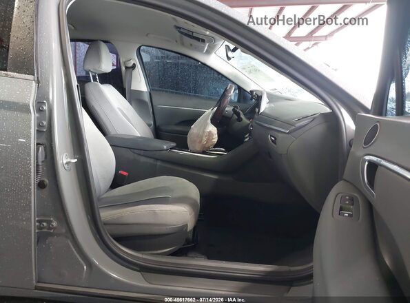 5NPEL4JA0LH015553 2020 HYUNDAI SONATA Gray წინა სალონის ხედი