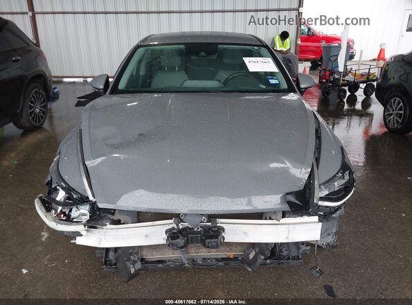 5NPEL4JA0LH015553 2020 HYUNDAI SONATA Gray უკანა სალონის ხედი