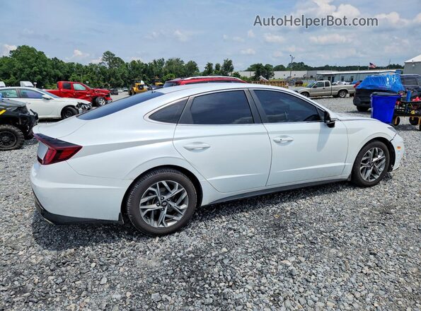 5NPEL4JA0MH104931 2021 HYUNDAI SONATA White Rear right