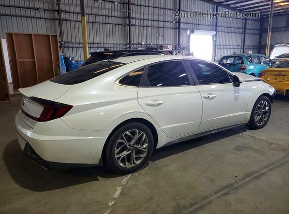 5NPEL4JA0MH115573 2021 HYUNDAI SONATA White Հետևի աջ