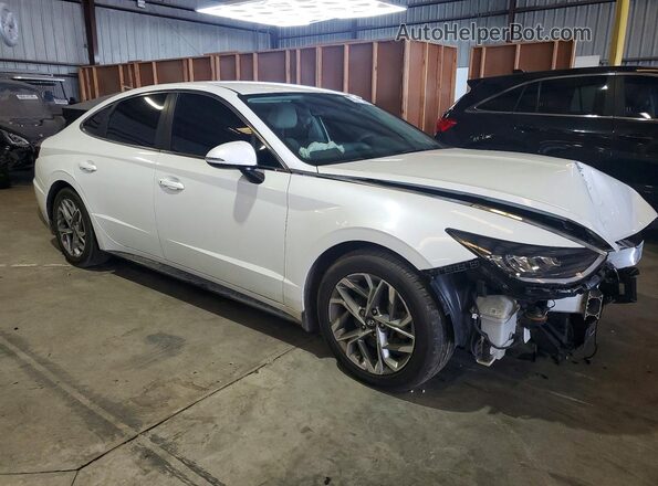 5NPEL4JA0MH115573 2021 HYUNDAI SONATA White Առջևի աջ