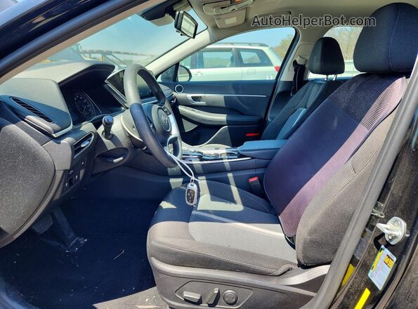 5NPEL4JA1LH004030 2020 HYUNDAI SONATA Black Вид салону спереду