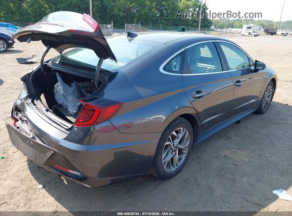 5NPEL4JA1MH069283 2021 HYUNDAI SONATA Серый Задняя правая четверть