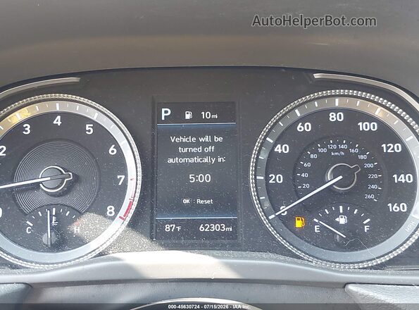 5NPEL4JA1MH069283 2021 HYUNDAI SONATA Серый Вид задних сидений