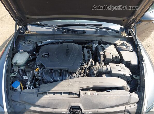 5NPEL4JA1MH069283 2021 HYUNDAI SONATA Серый Вид сзади