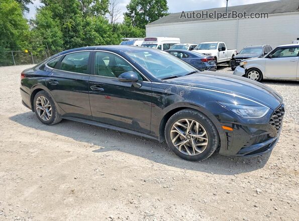 5NPEL4JA1MH083796 2021 HYUNDAI SONATA Black Przód prawy