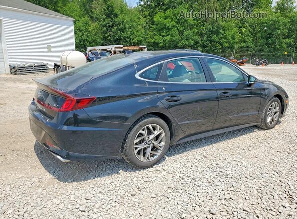 5NPEL4JA1MH083796 2021 HYUNDAI SONATA Black Tył prawy