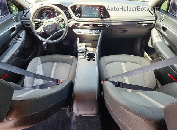 5NPEL4JA2LH038705 2020 HYUNDAI SONATA Серый Вид панели приборов