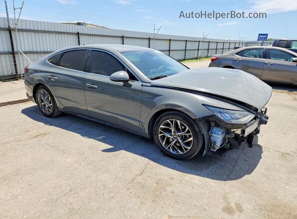 5NPEL4JA2LH038705 2020 HYUNDAI SONATA Серый Передняя правая четверть