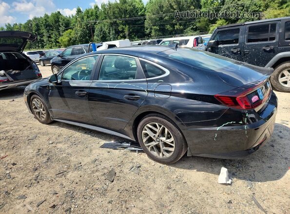 5NPEL4JA2LH057447 2020 HYUNDAI SONATA Черный Задняя левая четверть