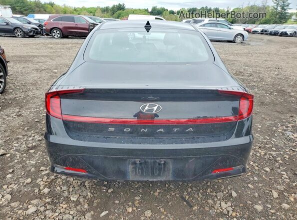 5NPEL4JA2MH081300 2021 HYUNDAI SONATA Black Widok z tyłu