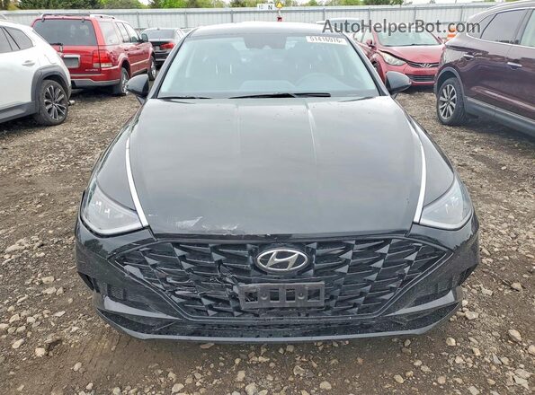 5NPEL4JA2MH081300 2021 HYUNDAI SONATA Black Widok z przodu