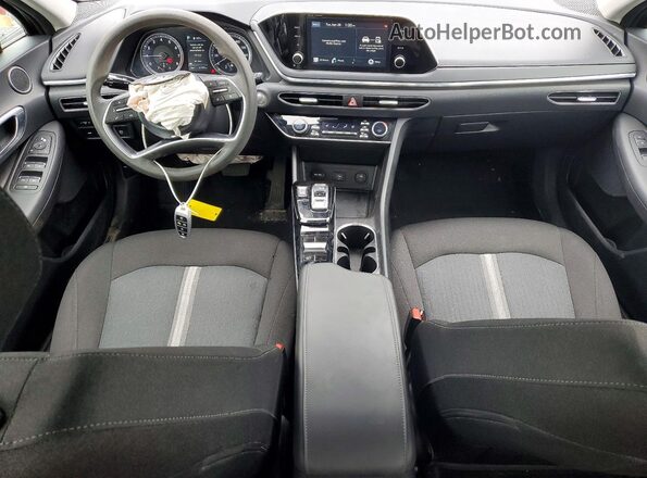 5NPEL4JA2MH081300 2021 HYUNDAI SONATA Black Widok deski rozdzielczej
