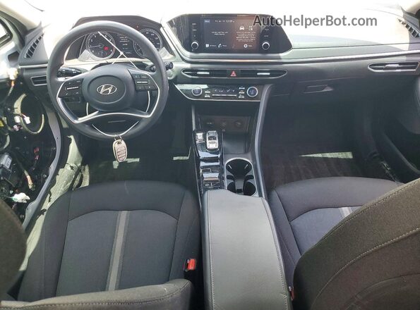 5NPEL4JA2MH083516 2021 HYUNDAI SONATA White წინა პანელის ხედი