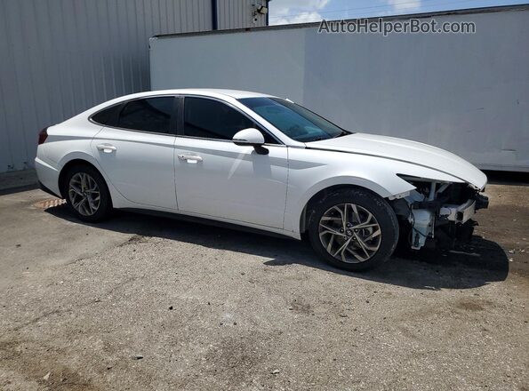 5NPEL4JA2MH083516 2021 HYUNDAI SONATA White წინა მარჯვენა