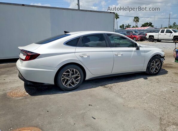 5NPEL4JA2MH083516 2021 HYUNDAI SONATA White უკანა მარჯვენა
