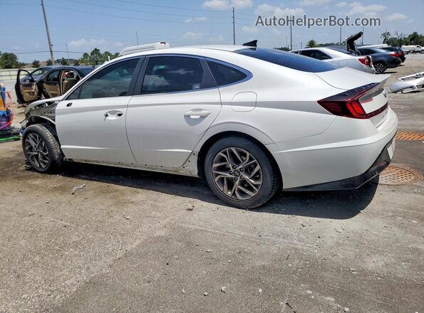 5NPEL4JA2MH083516 2021 HYUNDAI SONATA White უკანა მარცხენა