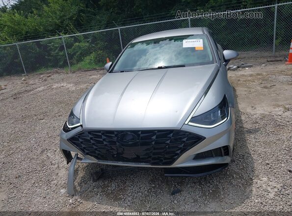 5NPEL4JA2MH103070 2021 HYUNDAI SONATA Silver ხელსაწყოთა პანელის ხედი