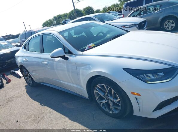 5NPEL4JA3MH080320 2021 HYUNDAI SONATA White Vista interior de 360 grados