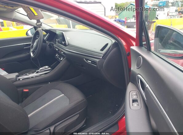 5NPEL4JA3MH093763 2021 HYUNDAI SONATA Red Front interior view