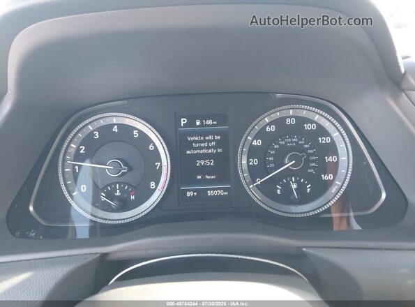 5NPEL4JA3MH095786 2021 HYUNDAI SONATA Blue Vista de los asientos traseros