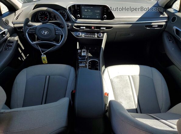 5NPEL4JA4LH004572 2020 HYUNDAI SONATA Black Widok deski rozdzielczej
