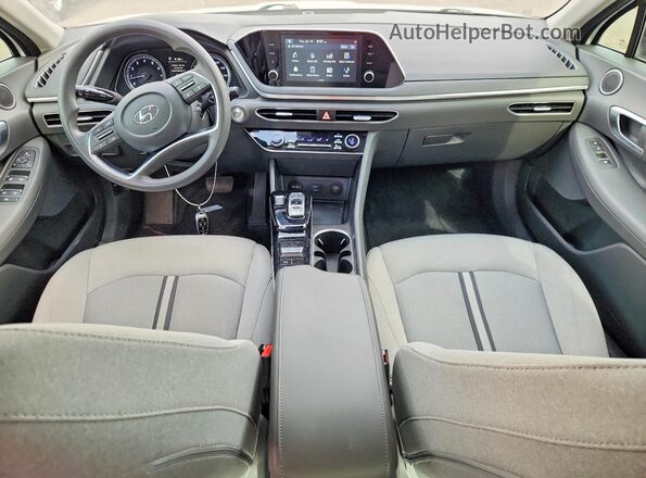 5NPEL4JA4LH028113 2020 HYUNDAI SONATA White Dashboard view
