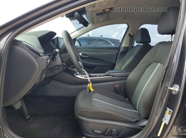 5NPEL4JA5MH088077 2021 HYUNDAI SONATA Серый Вид салона спереди