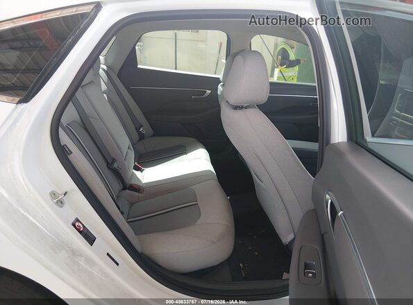 5NPEL4JA6LH050744 2020 HYUNDAI SONATA White Widok naklejki z numerem VIN